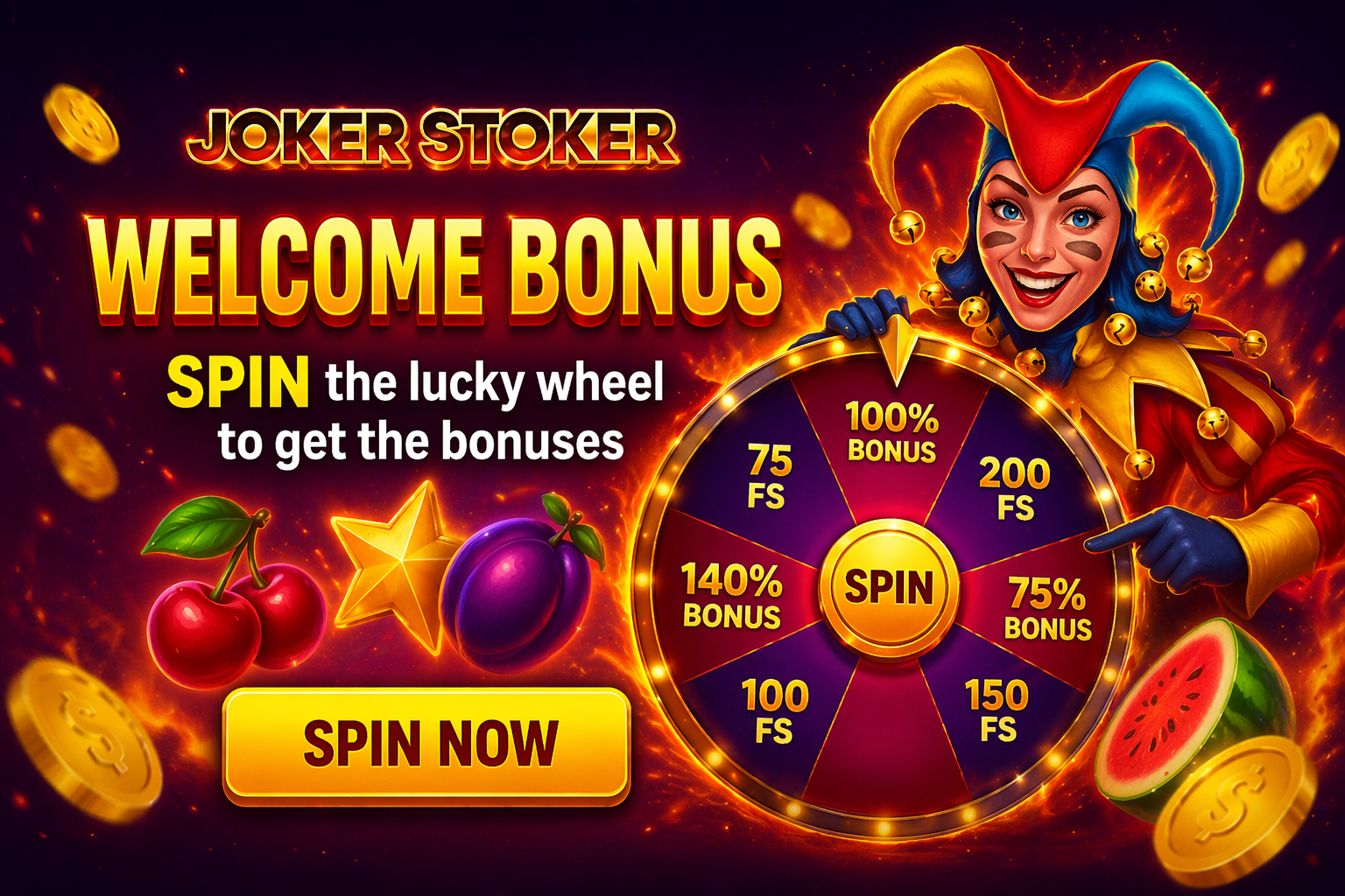 Hitnspin Casino - WB Fire Joker (#26159)