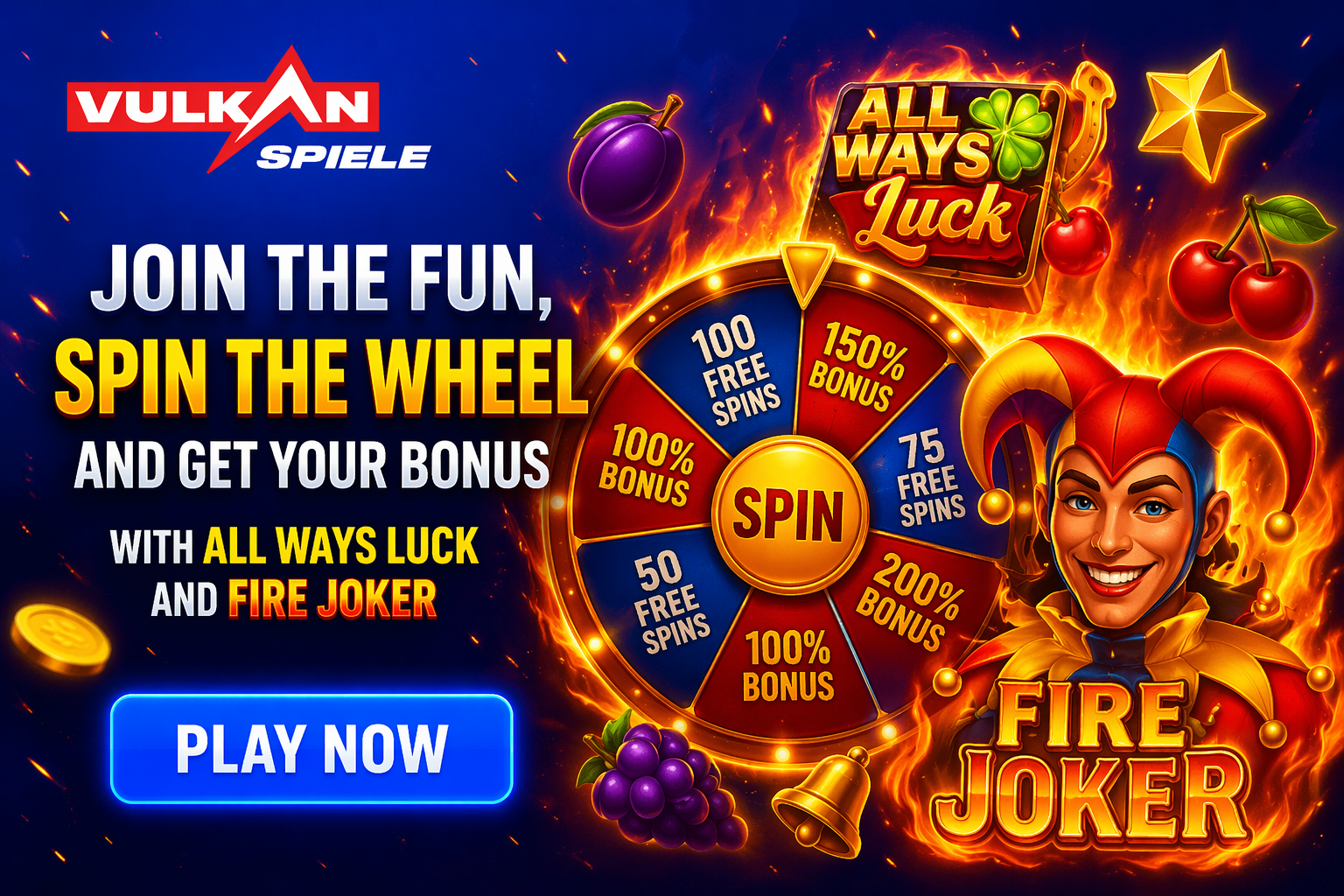 Vulkan Spiele - All Ways Luck +Fire Joker #24286