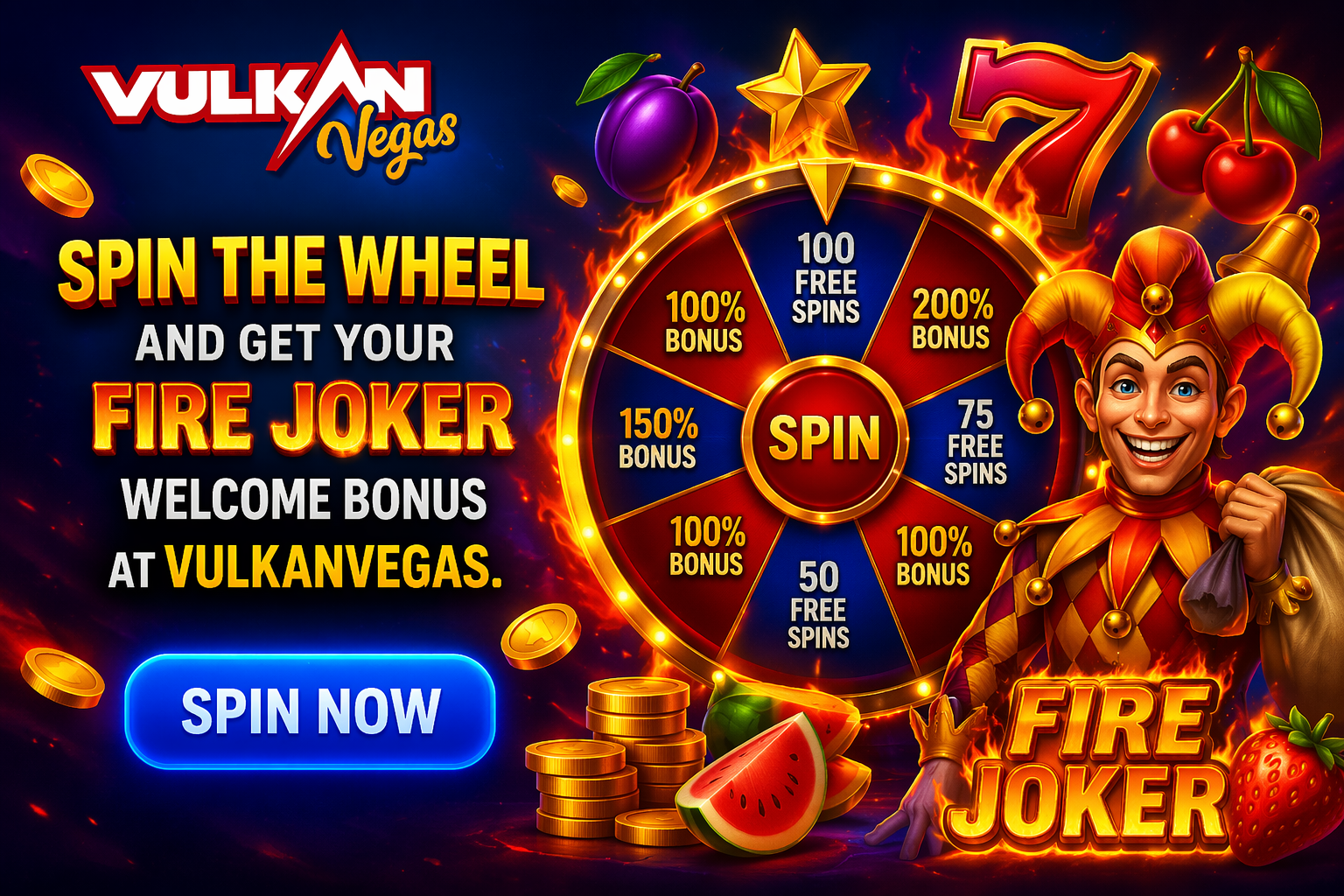 Vulkan Vegas - Fire Joker #17593